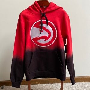 Men’s medium ATL HAWKS NBA Dip dyed FISLL hoodie